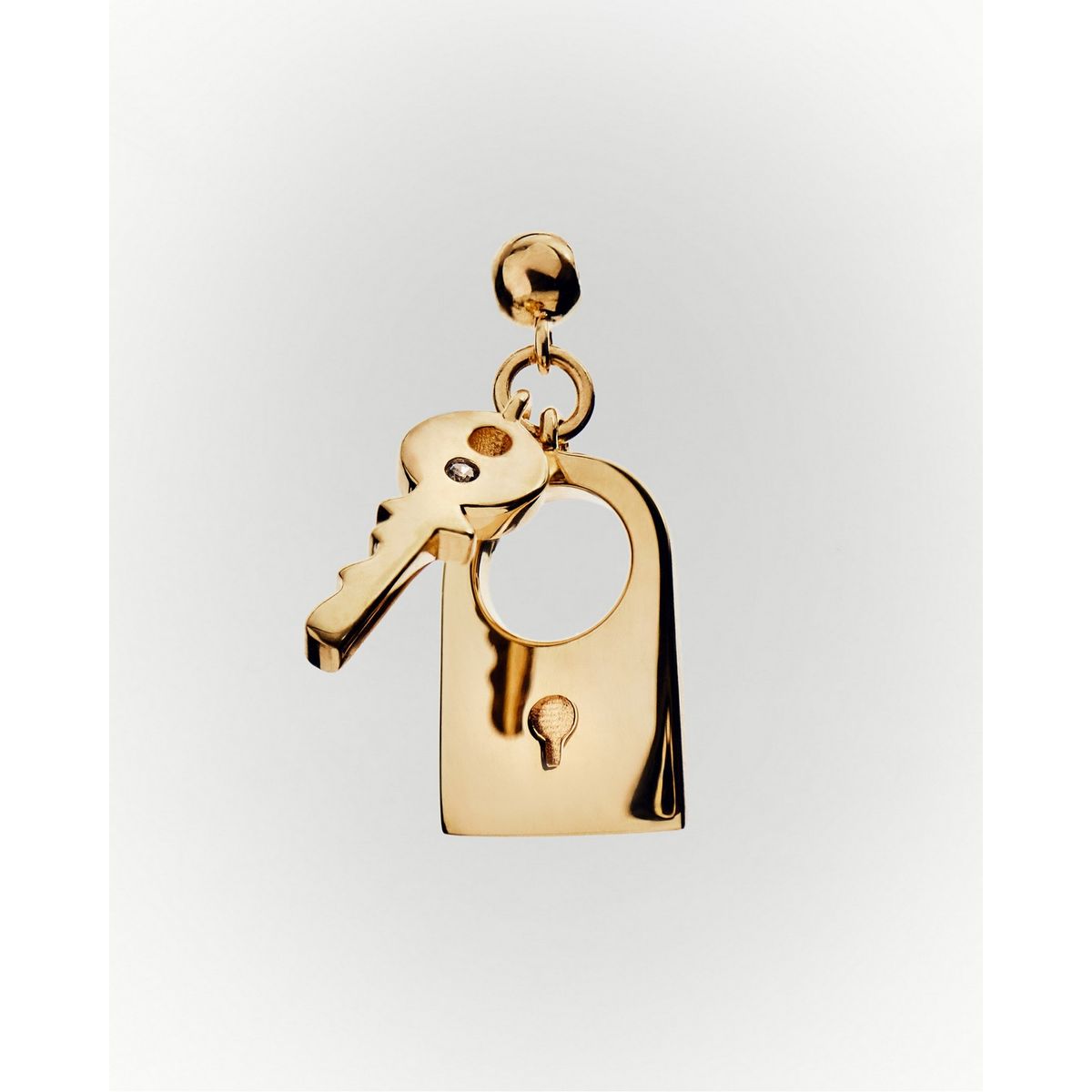 PDPAOLA - Charm Candado y llaves PDPAOLA