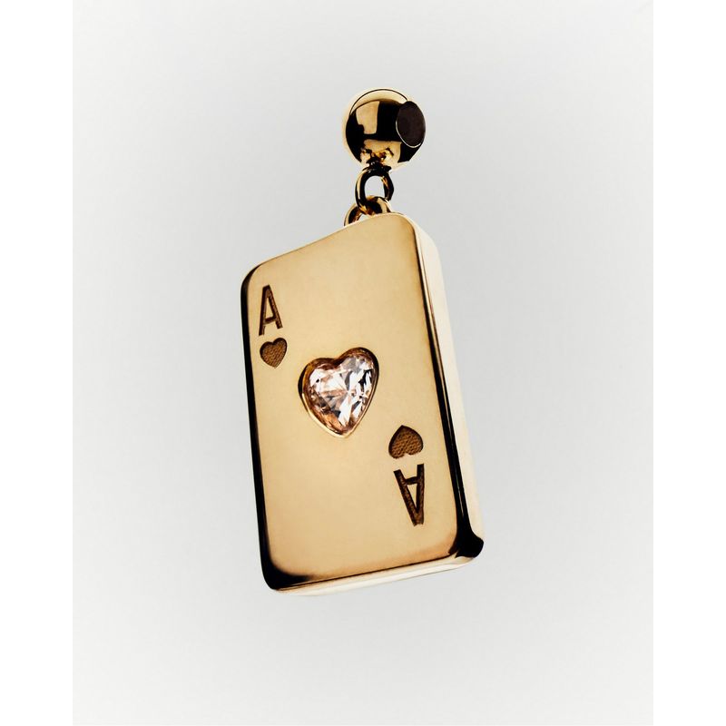 PDPAOLA - Charm de as de corazones PDPAOLA