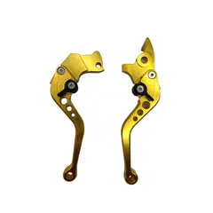 PUNTO STORE - Manillas Para Frenos y Embrague Aluminio Para Moto Dorado - PS