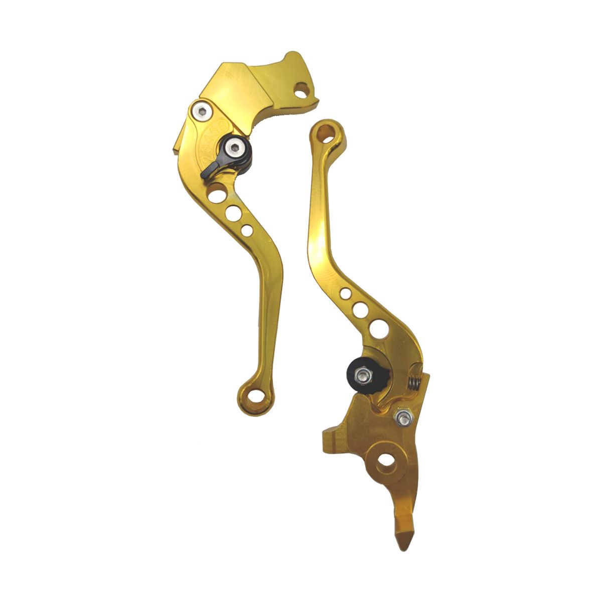 PUNTO STORE - Manillas Para Frenos y Embrague Aluminio Para Moto Dorado - PS