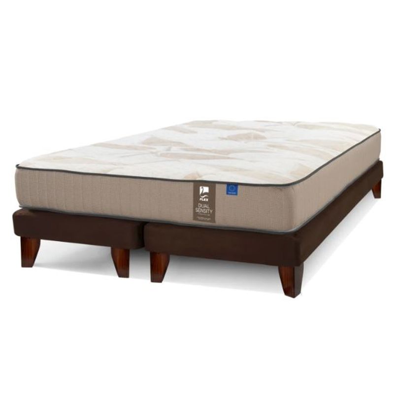 FLEX - Cama Europa Dual Sensity 2 Plazas X 2.00Mt Base Dividida Flex