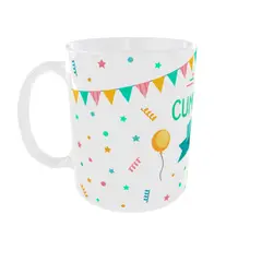 GENERICO - Taza Feliz Cumpleaño Diseño Feliz Cumpleaños Mamita