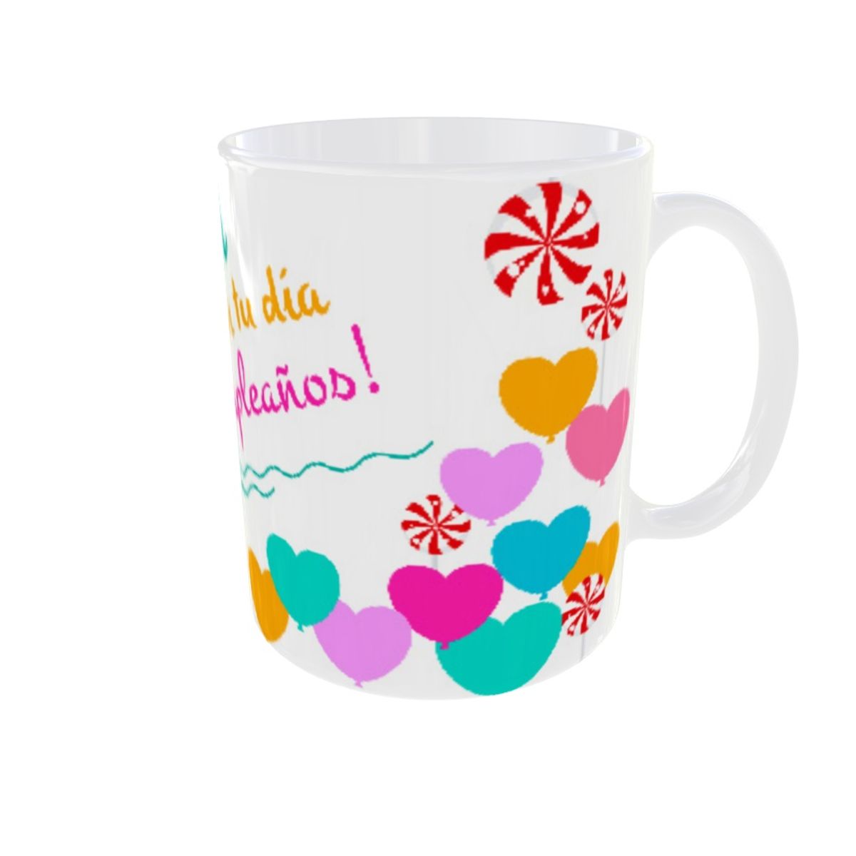 GENERICO - Taza Feliz Cumpleaño Diseño Alegria en tu cumpleaños