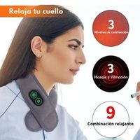 MASAJEADOR Y CALENTADOR DE CUELLO, 2 EN 1