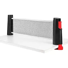GENERICO - Red Ping Pong - Malla Retractil Adaptable A Cualquier Mesa