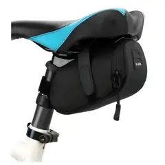 GENERICO - Bolso Alforja Para Bicicleta + Fijaciones Para Sillín