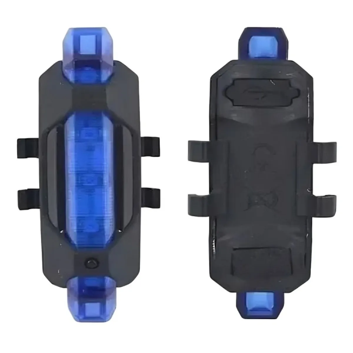 GENERICO - Luces Led Recargables Para Bicicleta Azul