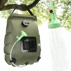 GENERICO - Bolsa Ducha Solar Portátil Camping Playa Aire Libre 20 Ltrs