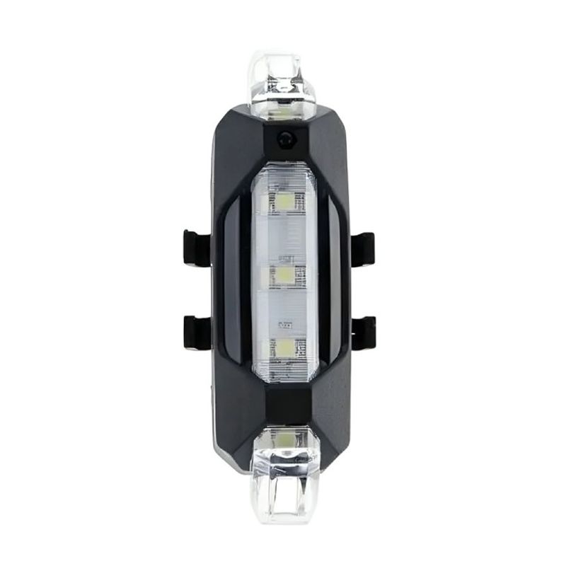 GENERICO - Luces Led Recargables Para Bicicleta Blanco