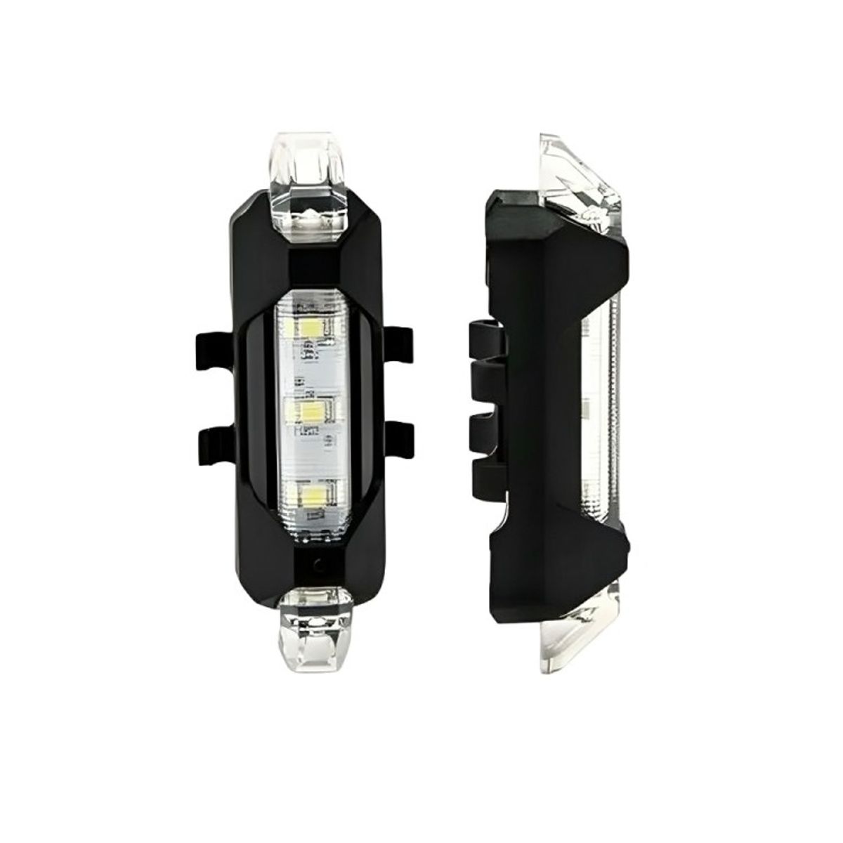 GENERICO - Luces Led Recargables Para Bicicleta Blanco