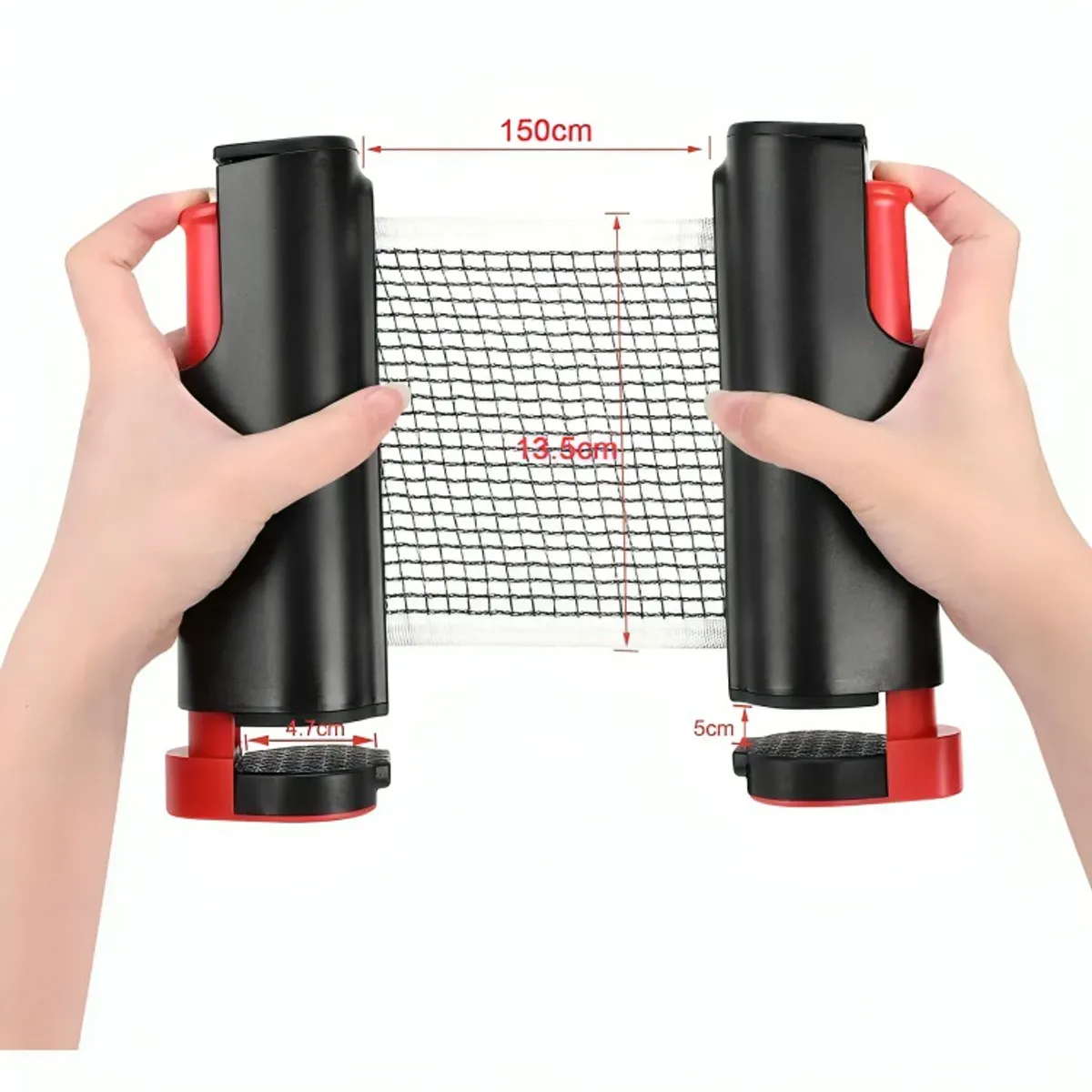 GENERICO - Red Ping Pong - Malla Retractil Adaptable A Cualquier Mesa