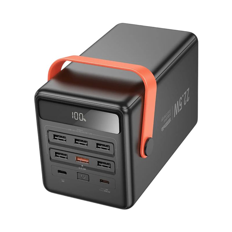 HOCO - Hoco J142 Powerbank 100000 mAh 225 W QC 30 y PD20W  carga múltiple