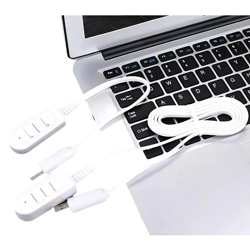 GENERICO - Splitter Hub Usb X3 Alargador Zapatilla Usb 24a 120 Mts