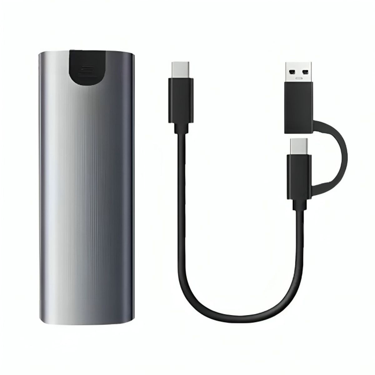 GENERICO - Cofre Ssd M2 Pcie Ngff Y Nvme 10gbps Aluminio Usb-3 Y Usb-c