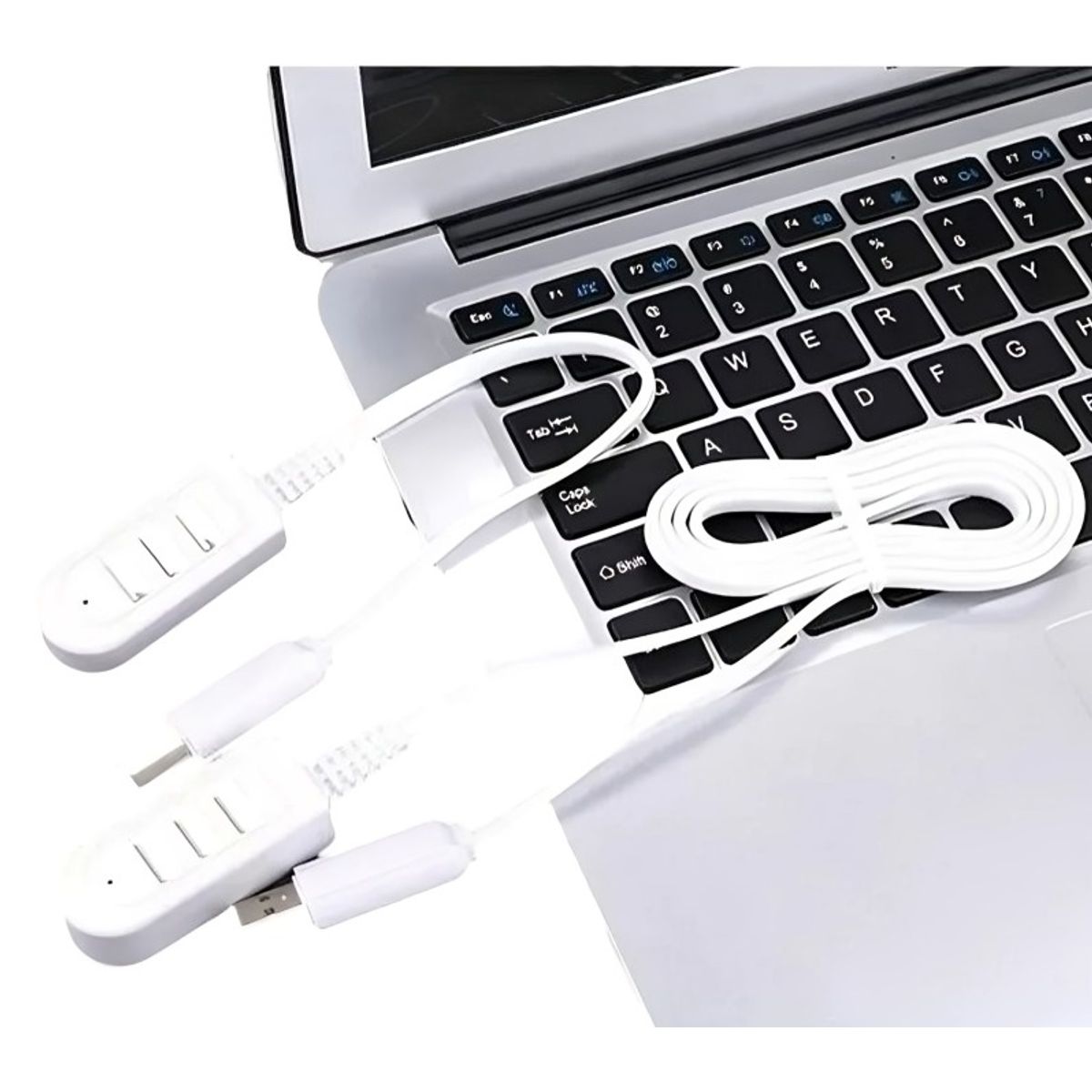 GENERICO - Splitter Hub Usb X3 Alargador Zapatilla Usb 2.4a 1.20 Mts