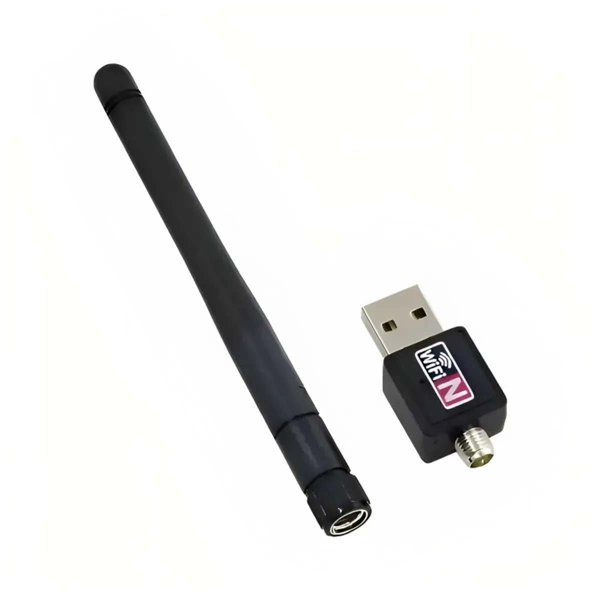 GENERICO - Antena Wifi Lan Mini Usb 300mbps 2.0 Wireless Pc Notebook