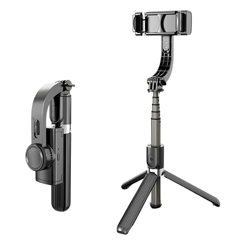 GENERICO - Estabilizador Celular Gimbal L08 Selfie Stick Tripodemando