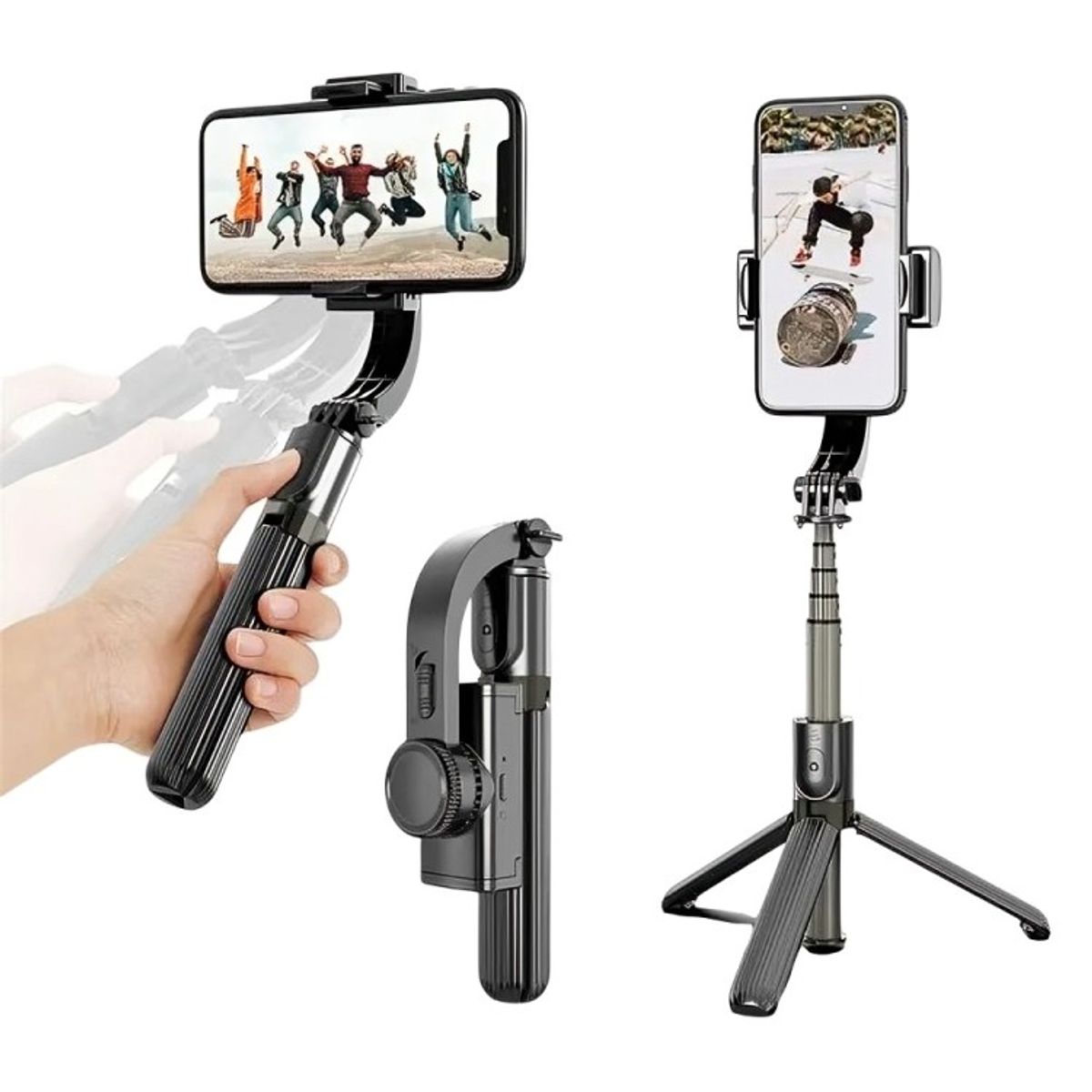 GENERICO - Estabilizador Celular Gimbal L08 Selfie Stick Tripodemando
