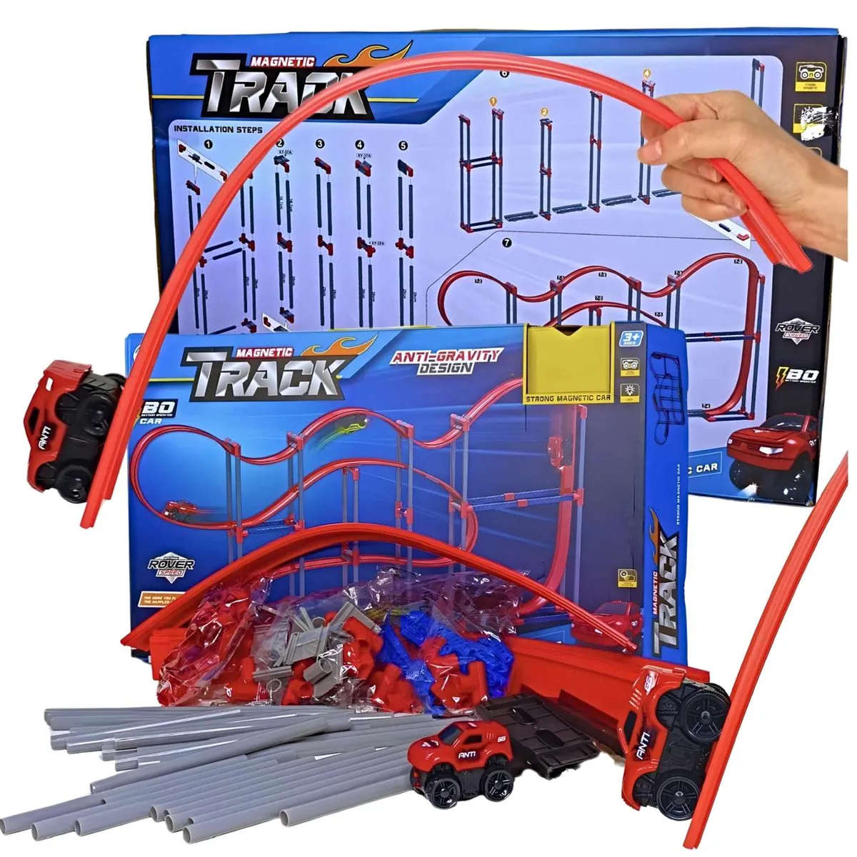 GENERICO - Pista de Autos Magnético Magnetic Track