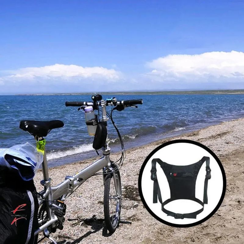MOVI - CHALECO CON SEÑALIZADOR LED PARA BICICLETA SCOTTER