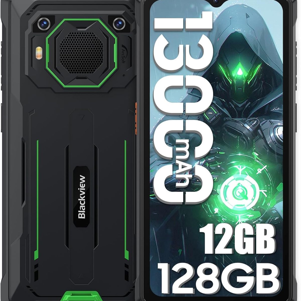 BLACKVIEW - Blackview BV6200 pro Celular 12GB+128GB 13000mAh Smartphone