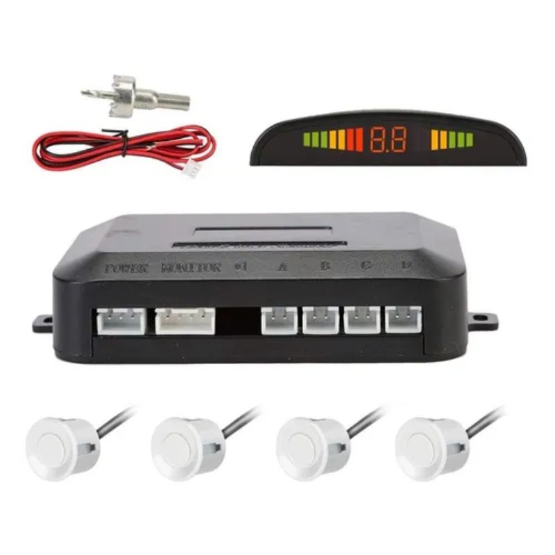 GENERICO - Sensores De Retroceso Distancia Alarma Sonido Visual Sistema