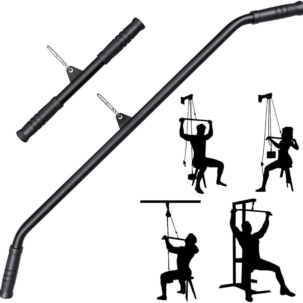 KUANGYE - Barra Dorsal Polea Gym Largo 1mtr