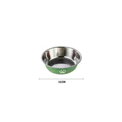 GENERICO - COMEDERO METALICO PARA MASCOTAS 11CM