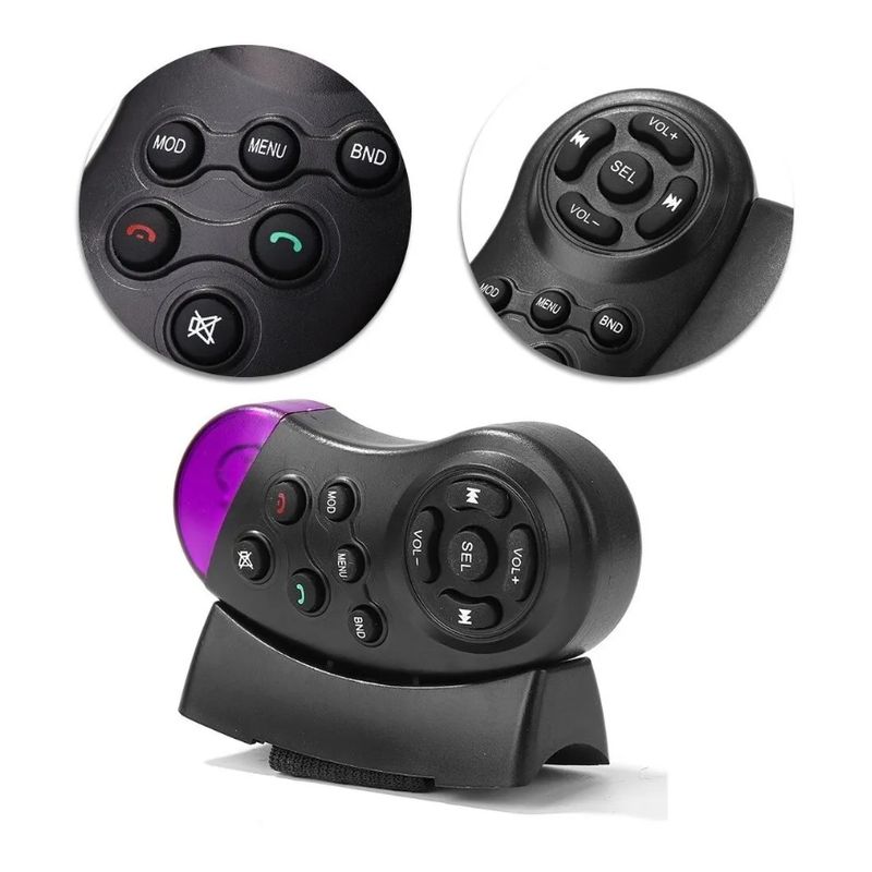 LISM - Control Mando Volante Radio Inalambrico Multimedia Universal