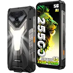 ULEFONE - Armor34 PRO 5G Celular 32GB+512GB 25500mAh Andriod 15 Smartphone