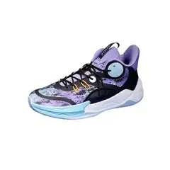 DANWEILE - Zapatillas baloncesto bajas antideslizantes para estudiantes - Morado