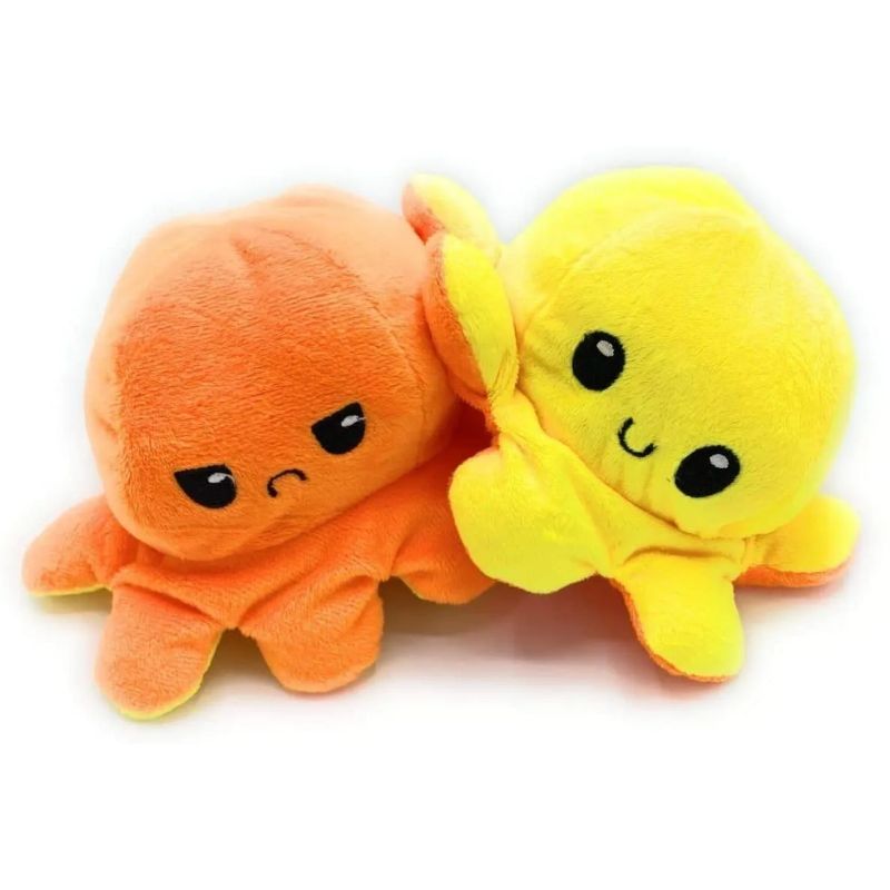 GENERICO - Pulpo Pulpito Peluche Reversible Muñeco De Felpa Juguete