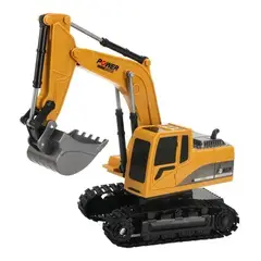 GENERICO - Retroexcavadora Rc Control Remoto 1:24 Juguete 6 Canales Color