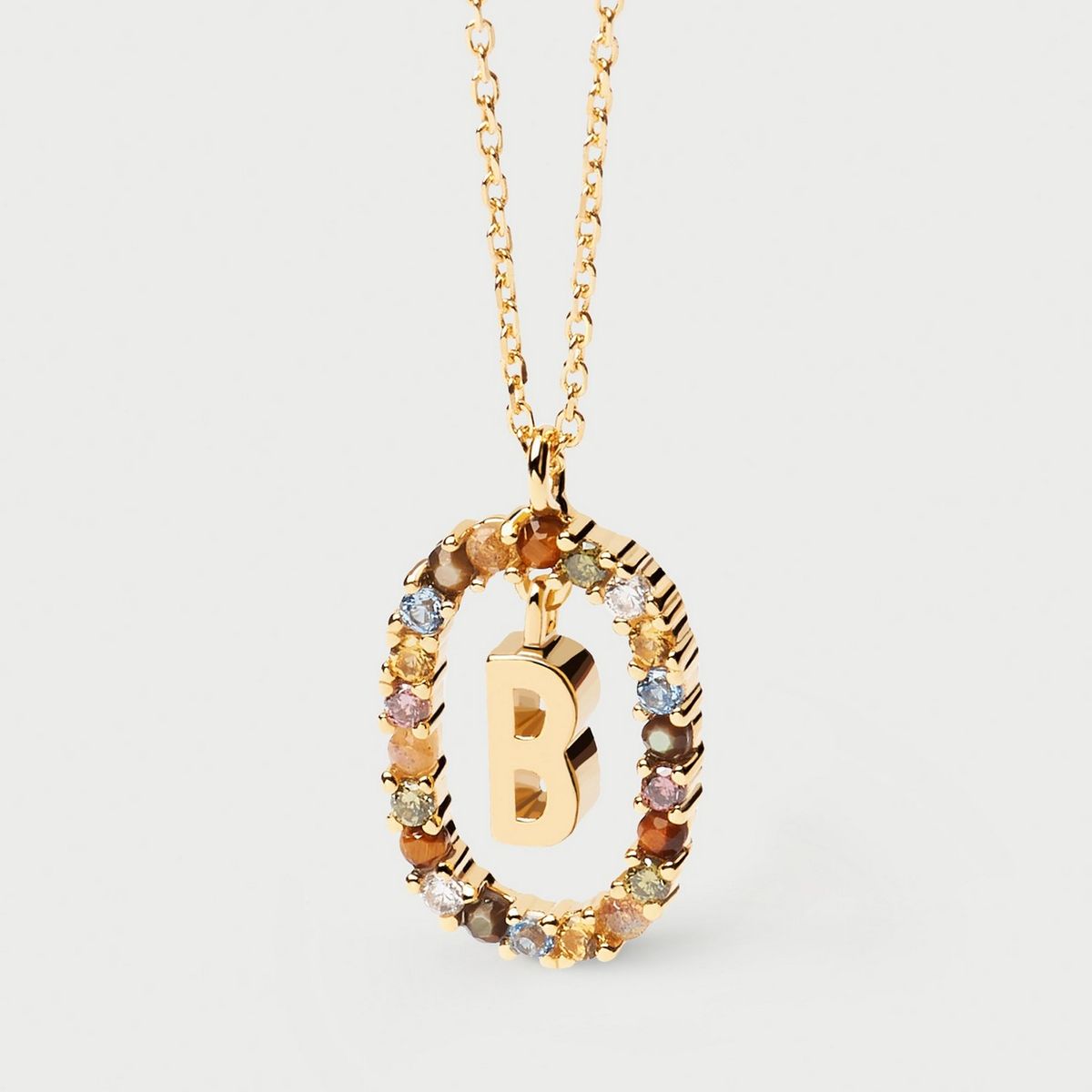 PDPAOLA - Collar Letra B PDPAOLA