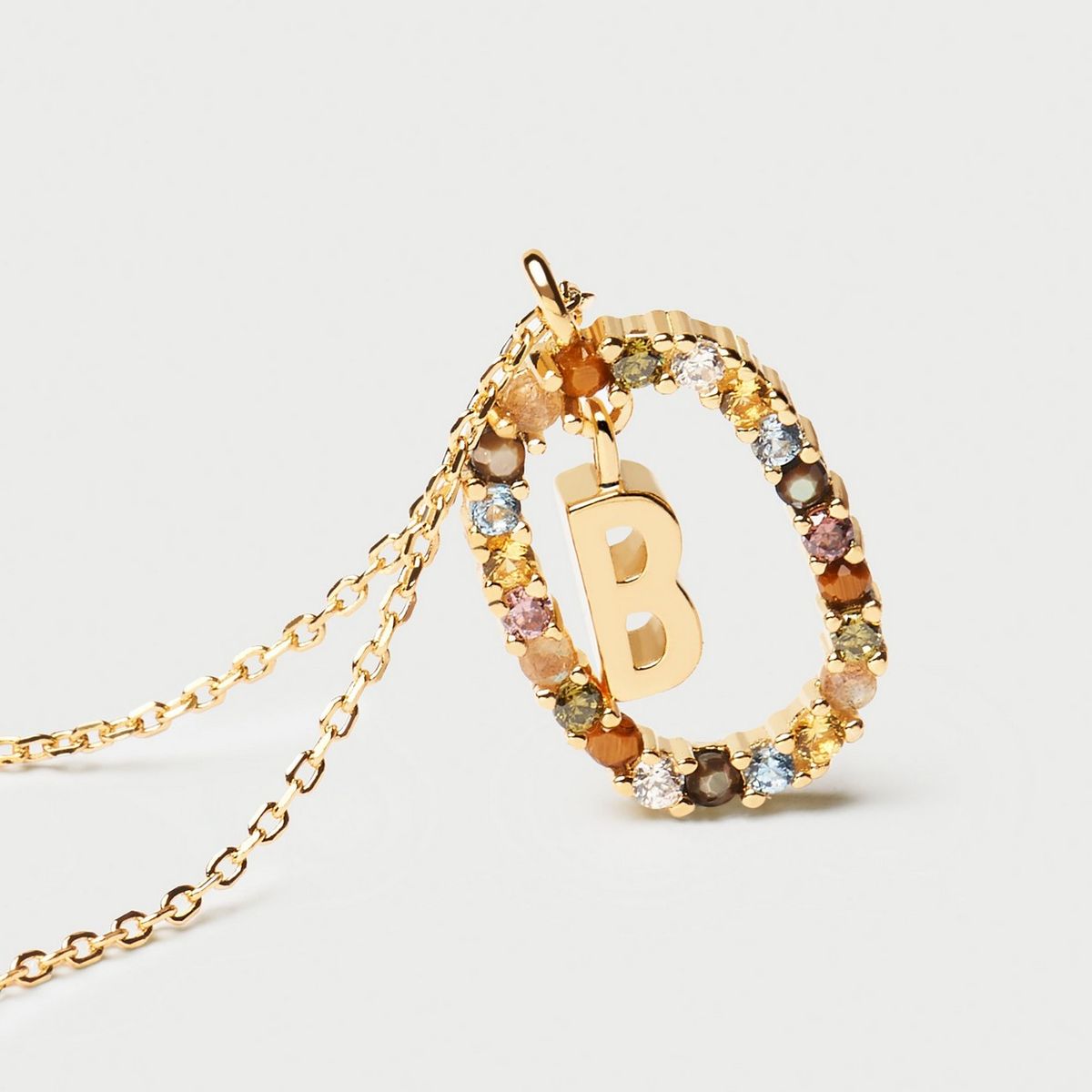 PDPAOLA - Collar Letra B PDPAOLA