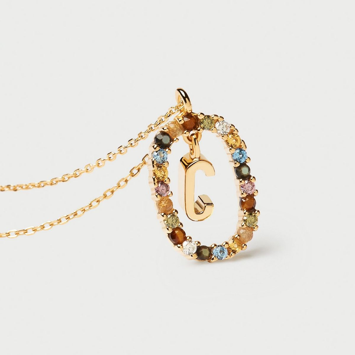 PDPAOLA - Collar Letra C PDPAOLA
