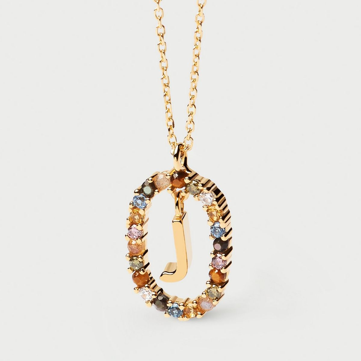 PDPAOLA - Collar Letra J PDPAOLA