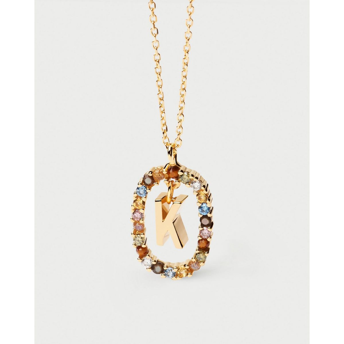 PDPAOLA - Collar Letra K PDPAOLA