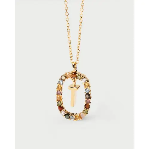 PDPAOLA - Collar Letra T