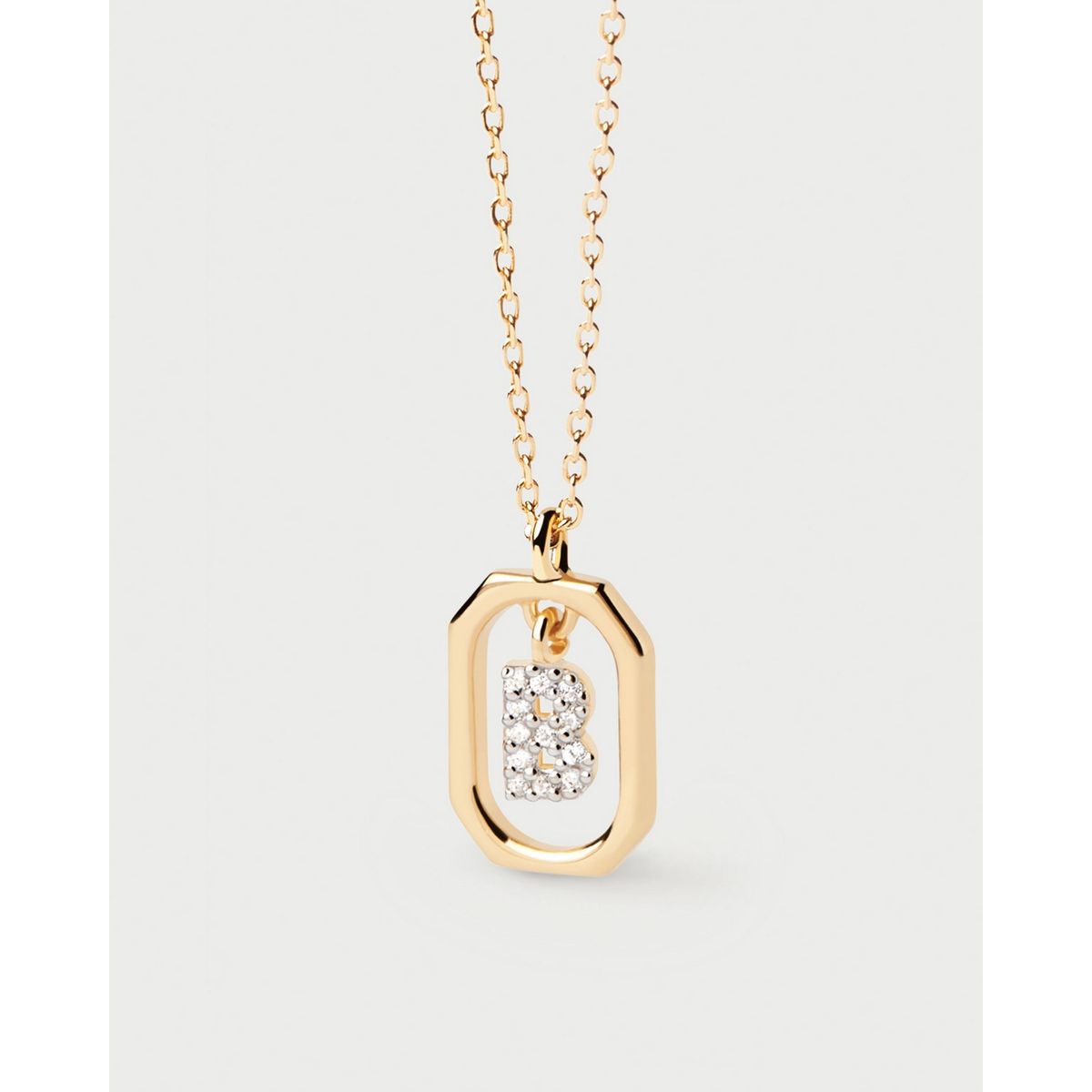 PDPAOLA - Mini Collar Letra B PDPAOLA