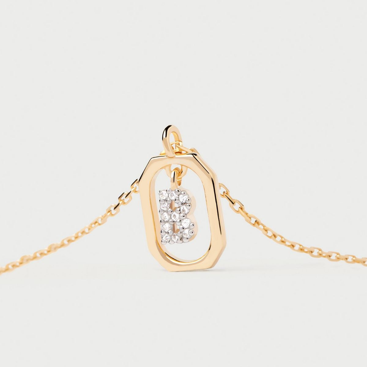 PDPAOLA - Mini Collar Letra B PDPAOLA