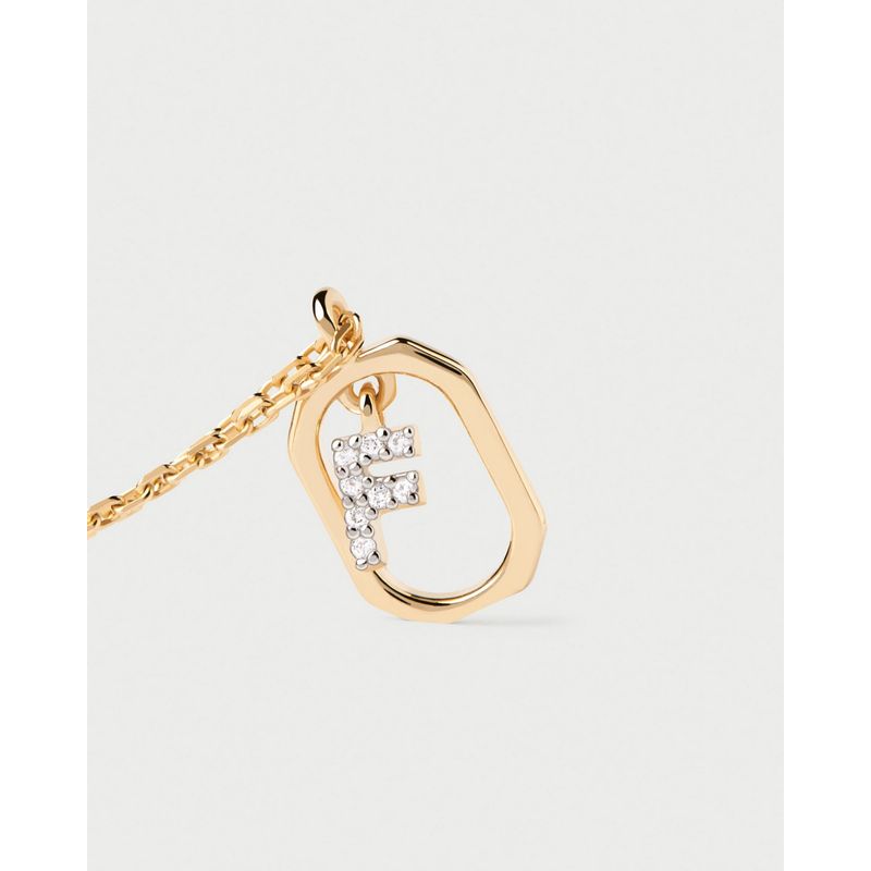 PDPAOLA - Mini Collar Letra F PDPAOLA