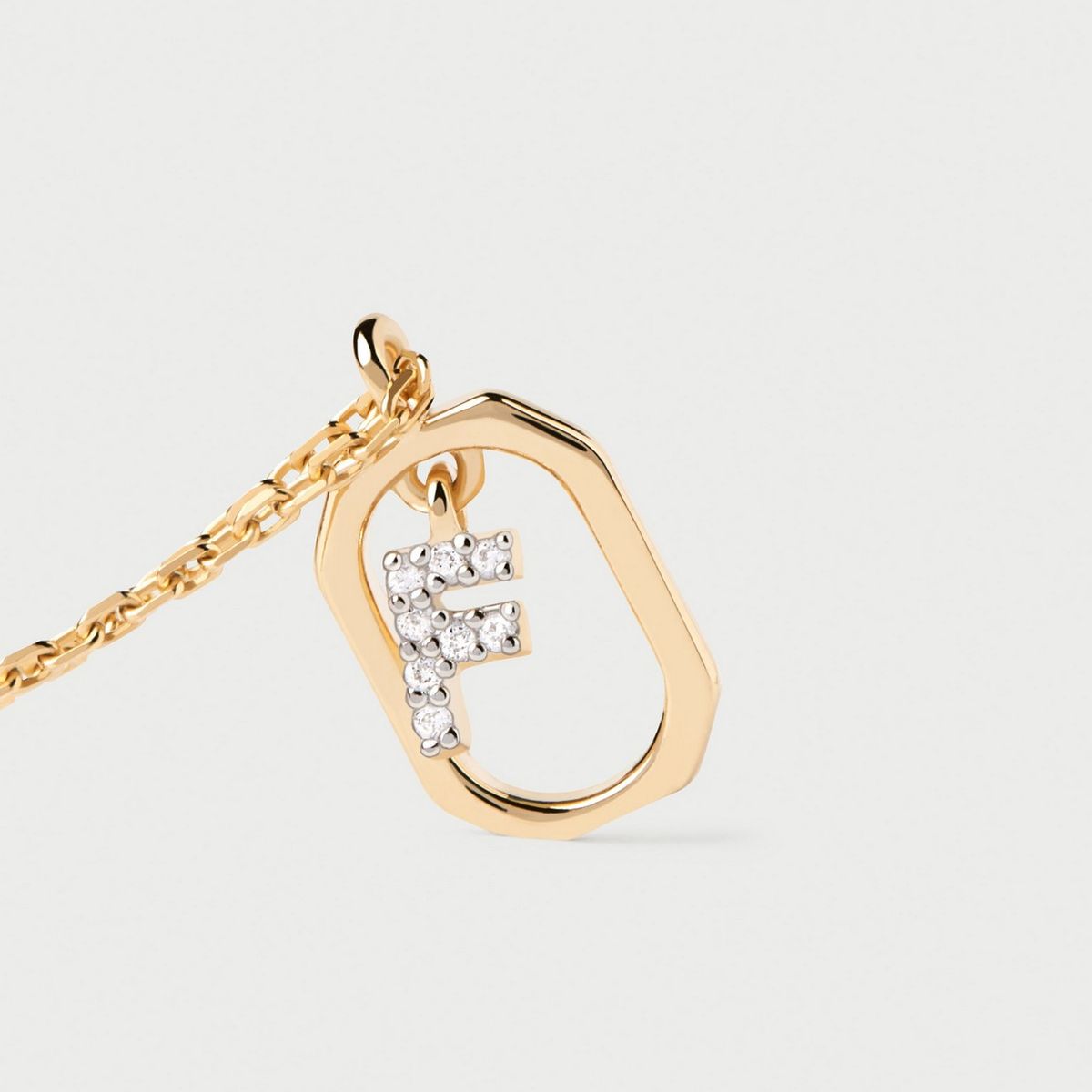 PDPAOLA - Mini Collar Letra F PDPAOLA