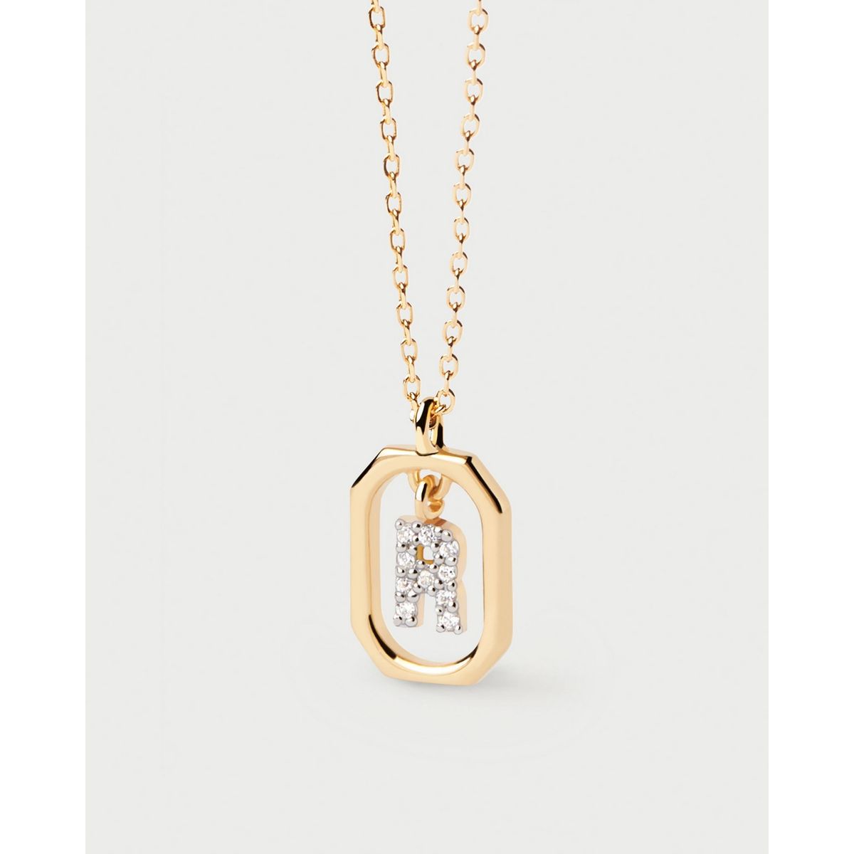 PDPAOLA - Mini Collar Letra R PDPAOLA