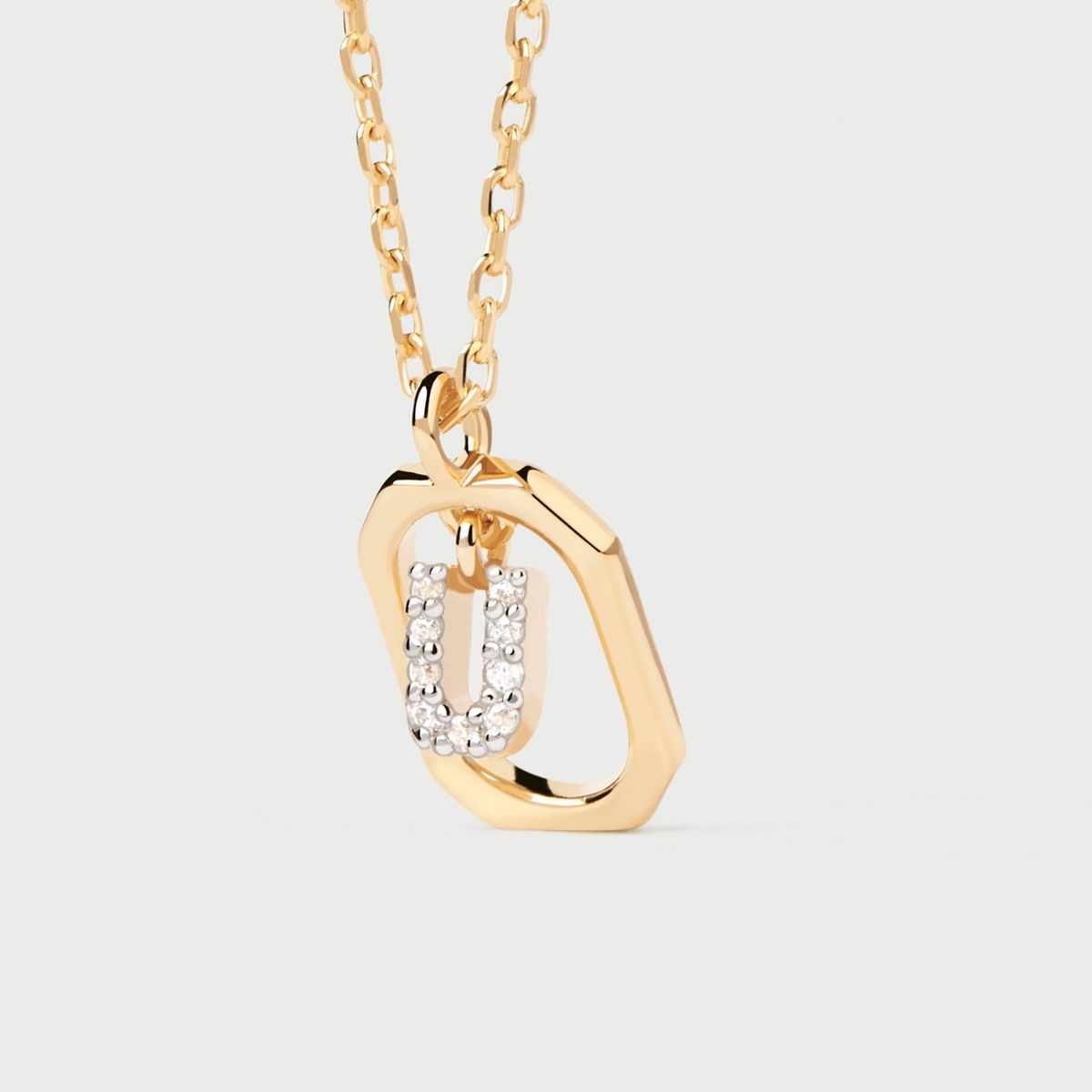 PDPAOLA - Mini Collar Letra U PDPAOLA