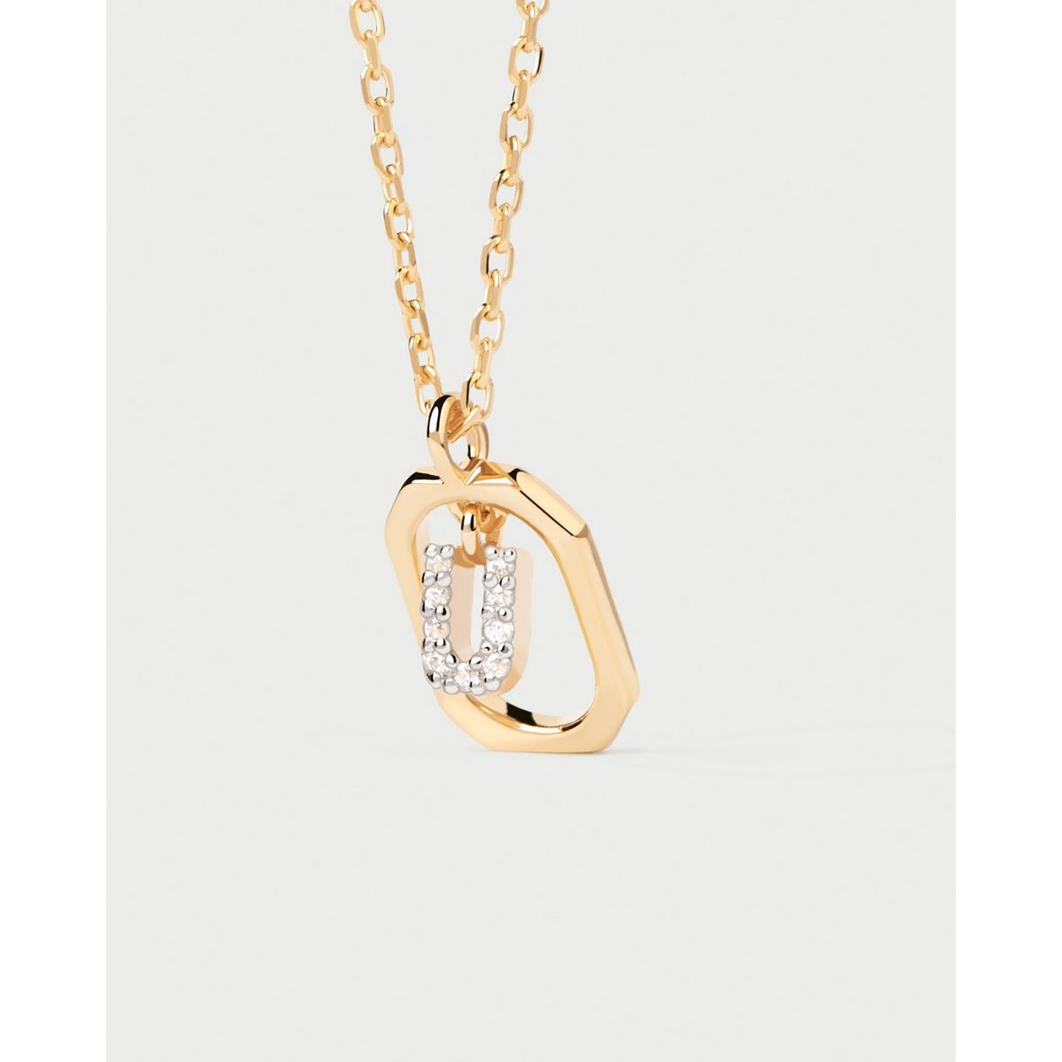 PDPAOLA - Mini Collar Letra U PDPAOLA