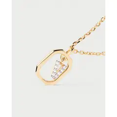 PDPAOLA - Mini Collar Letra V