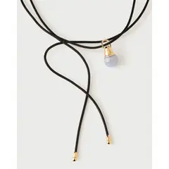 PDPAOLA - Collar lazo de cuero Dana