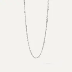 PDPAOLA - Collar cadena de plata Sparkle