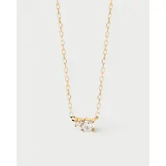 PDPAOLA - Collar dúo de diamantes y oro